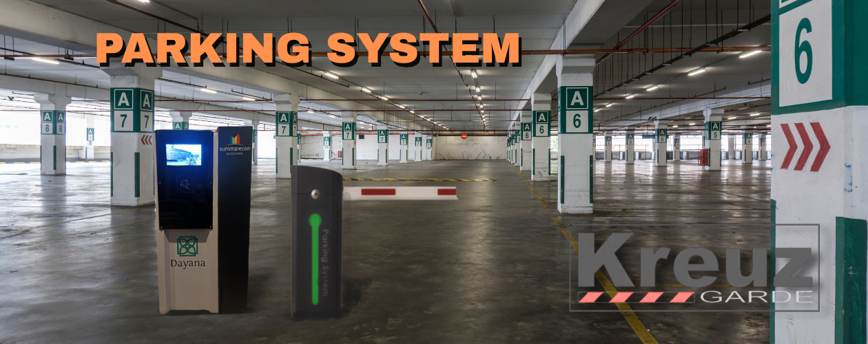 palang parkir sistem otomatis 